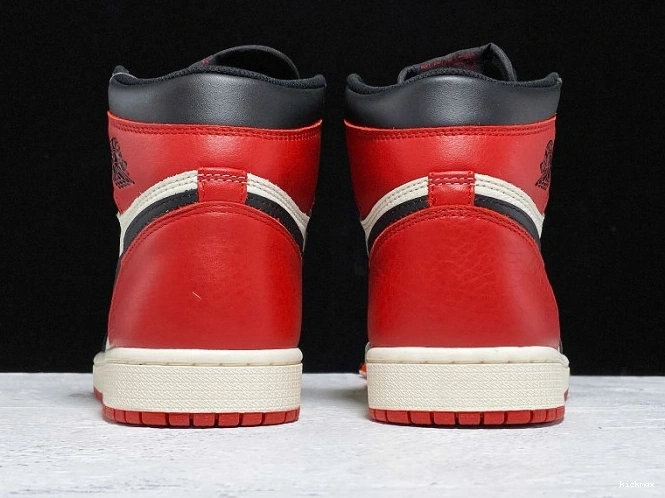 Rep MAX Retro Bred High OG Air Toe 1 Jordan 555088-610 0729